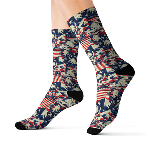 2024 Election All Over Prints The Most American Socks, Ever