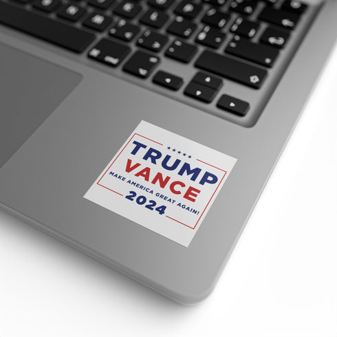 Trump Vance 2024 Square Sticker Rolls