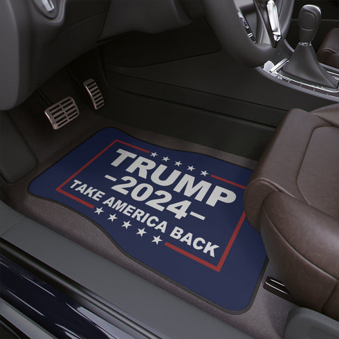 Trump 2024 Car Floor Mat - Take America Back