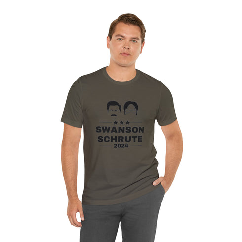 2024 Election T-Shirt SWANSON + SCHRUTE 2024 Tshirt