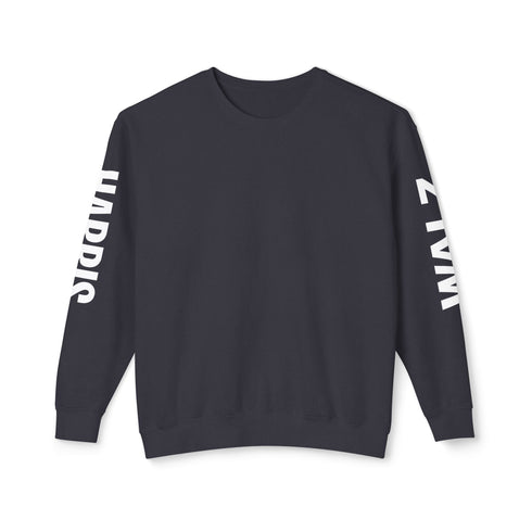 Harris Walz Light Weight Sweatshirt - Sleeve Print