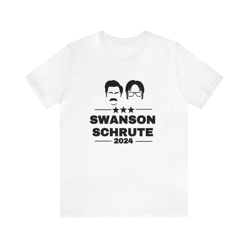 2024 Election T-Shirt SWANSON + SCHRUTE 2024 Tshirt