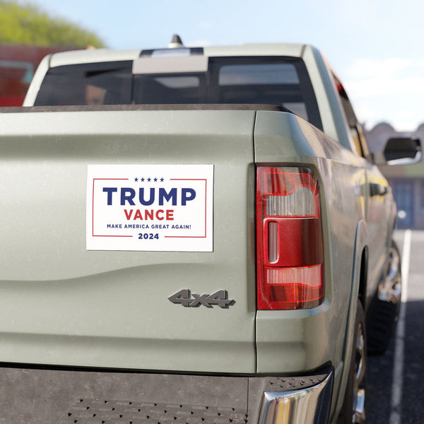 Trump Vance 2024 Car Magnet