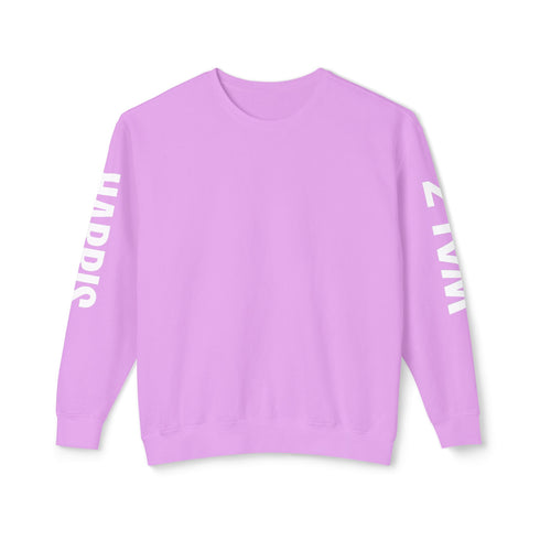 Harris Walz Light Weight Sweatshirt - Sleeve Print