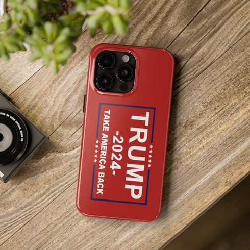 2024 Election Phone Case Trump 2024 Phone Case - Red - iPhone & Samsung