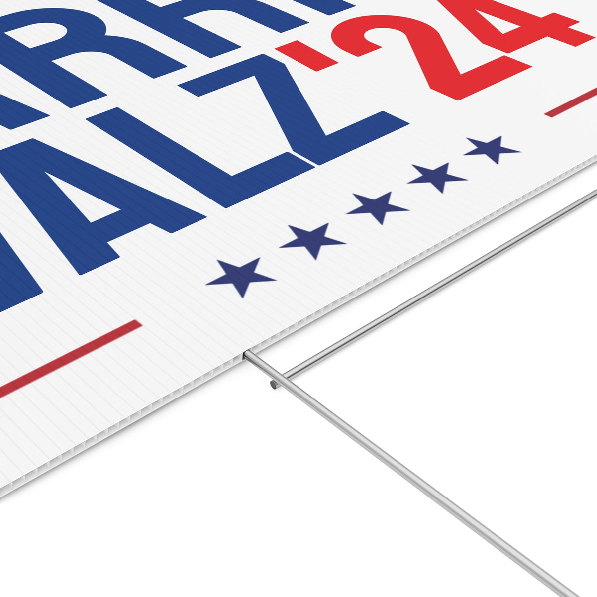 Harris + Walz 2024 Yard Sign 2024 Election