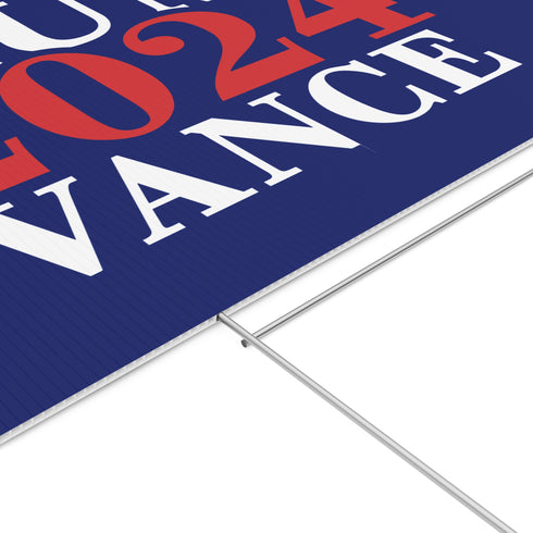 Trump Vance 2024 Yard Sign