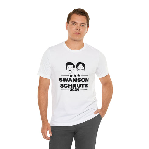 2024 Election T-Shirt SWANSON + SCHRUTE 2024 Tshirt