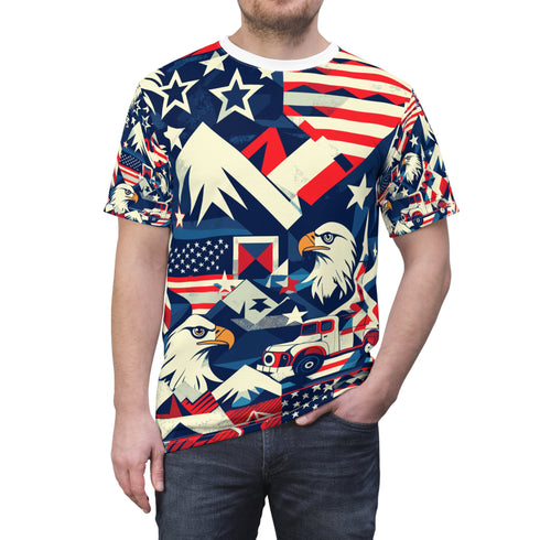 2024 Election All Over Prints The Most American T-Shirt, Ever
