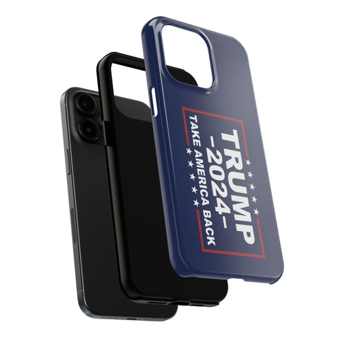 2024 Election Phone Case Trump 2024 Phone Case - Blue - iPhone & Samsung