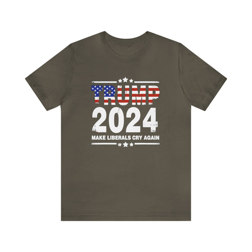2024 Election T-Shirt Trump in 2024 - Make Liberals Cry Again