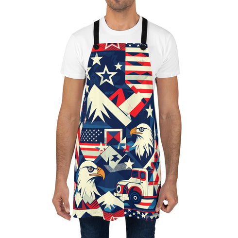 2024 Election Accessories The Most American BBQ Grill Apron, Ever
