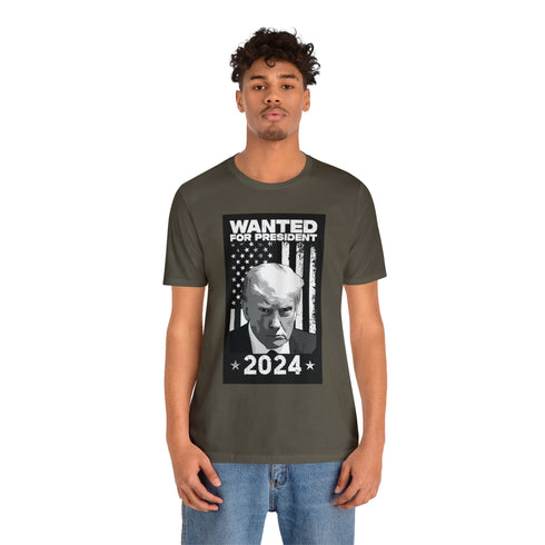 2024 Election T-Shirt Trump Wanted for President 2024 Tshirt