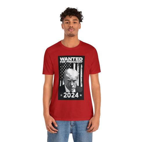 2024 Election T-Shirt Trump Wanted for President 2024 Tshirt