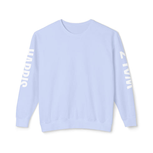 Harris Walz Light Weight Sweatshirt - Sleeve Print