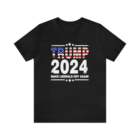 2024 Election T-Shirt Trump in 2024 - Make Liberals Cry Again