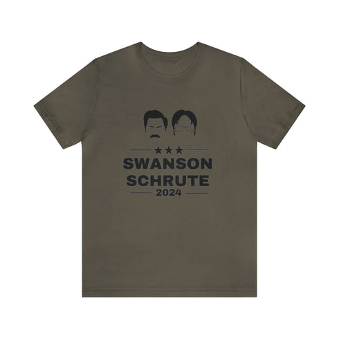 2024 Election T-Shirt SWANSON + SCHRUTE 2024 Tshirt