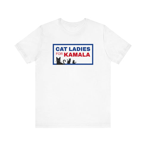 Cat Ladies for Kamala 2024 T-Shirt