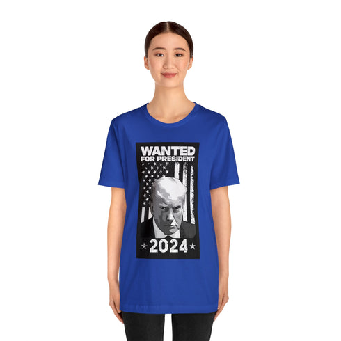 2024 Election T-Shirt Trump Wanted for President 2024 Tshirt