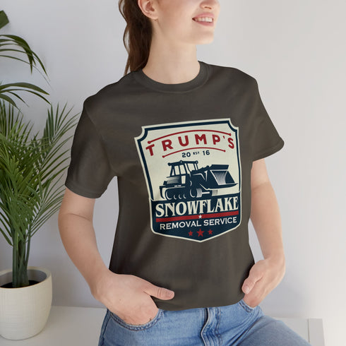2024 Election T-Shirt Trump's Snowflake Removal Service Tshirt