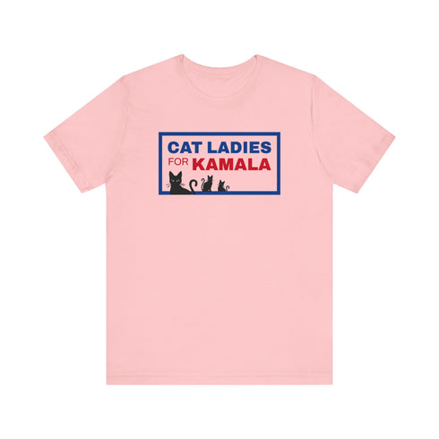 Cat Ladies for Kamala 2024 T-Shirt