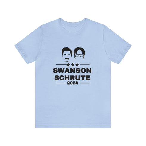 2024 Election T-Shirt SWANSON + SCHRUTE 2024 Tshirt