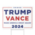 Trump Vance 2024 Yard Sign