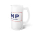 2024 Election Mug Trump 2024 Frosted Glass Beer Mug