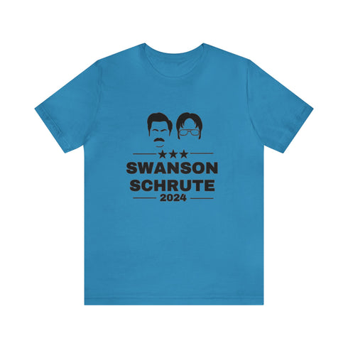 2024 Election T-Shirt SWANSON + SCHRUTE 2024 Tshirt