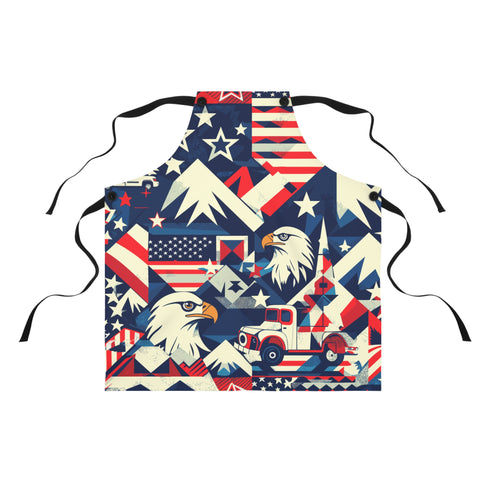 2024 Election Accessories The Most American BBQ Grill Apron, Ever