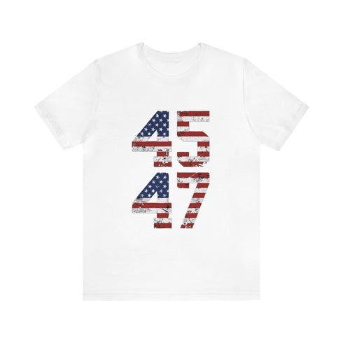 2024 Election T-Shirt Trump 45th + 47th President Tshirt