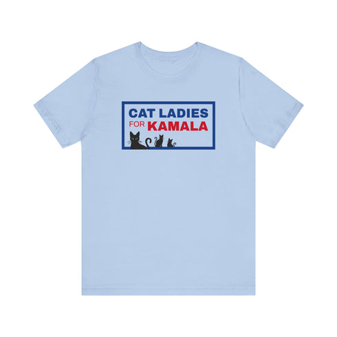 Cat Ladies for Kamala 2024 T-Shirt