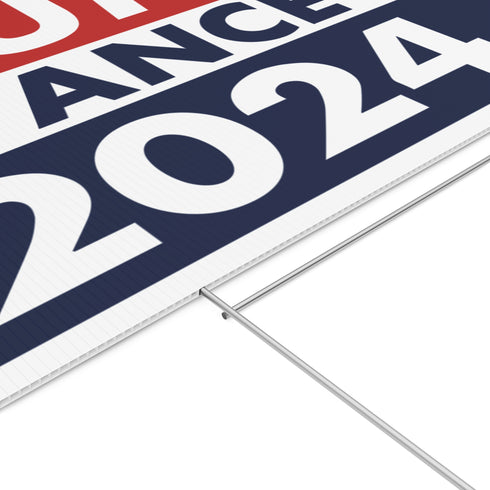 Trump Vance 2024 Yard Sign