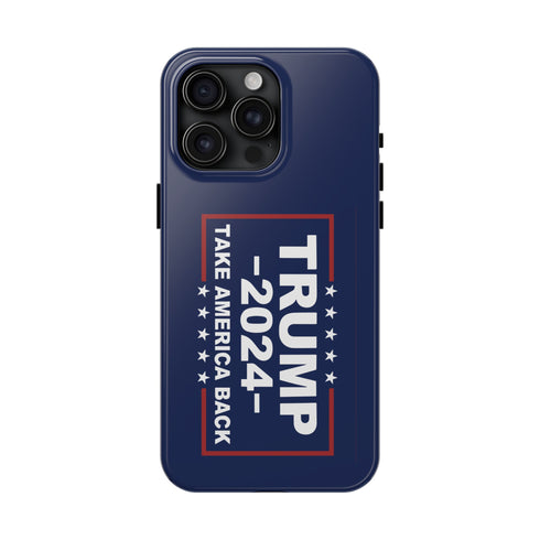 2024 Election Phone Case Trump 2024 Phone Case - Blue - iPhone & Samsung