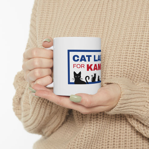 Cat Ladies for Kamala 2024 Mug