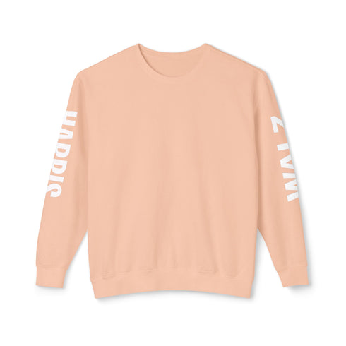 Harris Walz Light Weight Sweatshirt - Sleeve Print