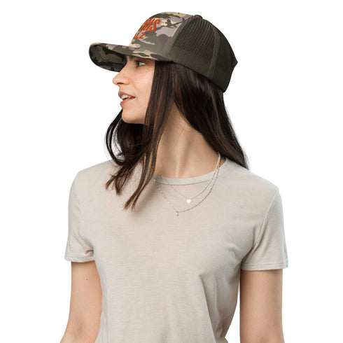 Harris-Walz Embroidered Camo Hat