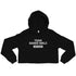 Team Harris + Walz Embroidered Crop Hoodie
