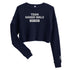 Team Harris Embroidered Crop Sweatshirt