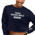 Team Harris Embroidered Crop Sweatshirt